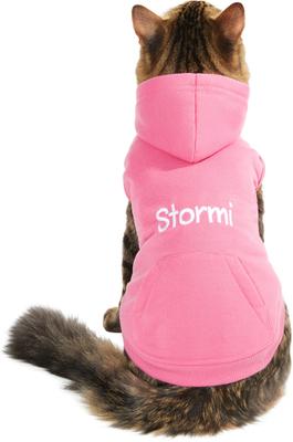Show full view: Frisco Personalized Dog & Cat Basic Hoodie, Small, Pink slide 4 of 9