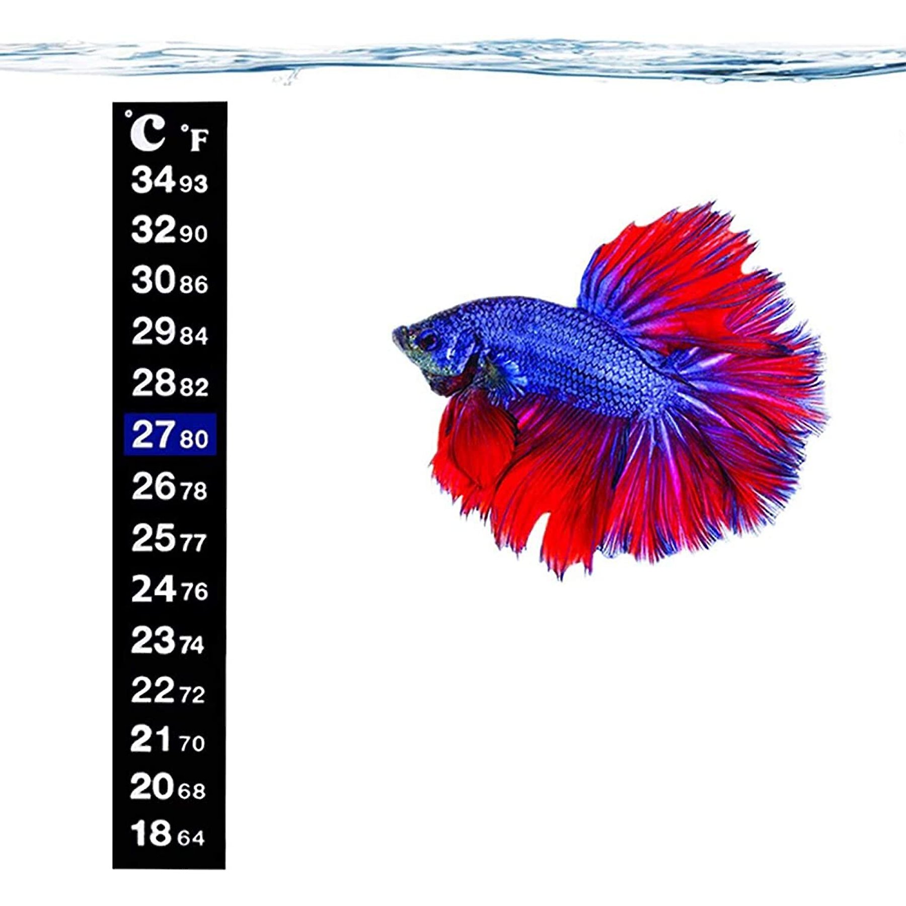 Mighty Bright Fish Measure Sticker - £3.89