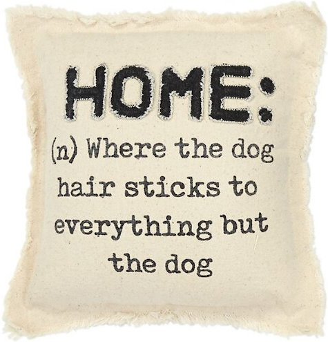 Mud Pie "Home" Washed Canvas Pillow slide 1 of 1
