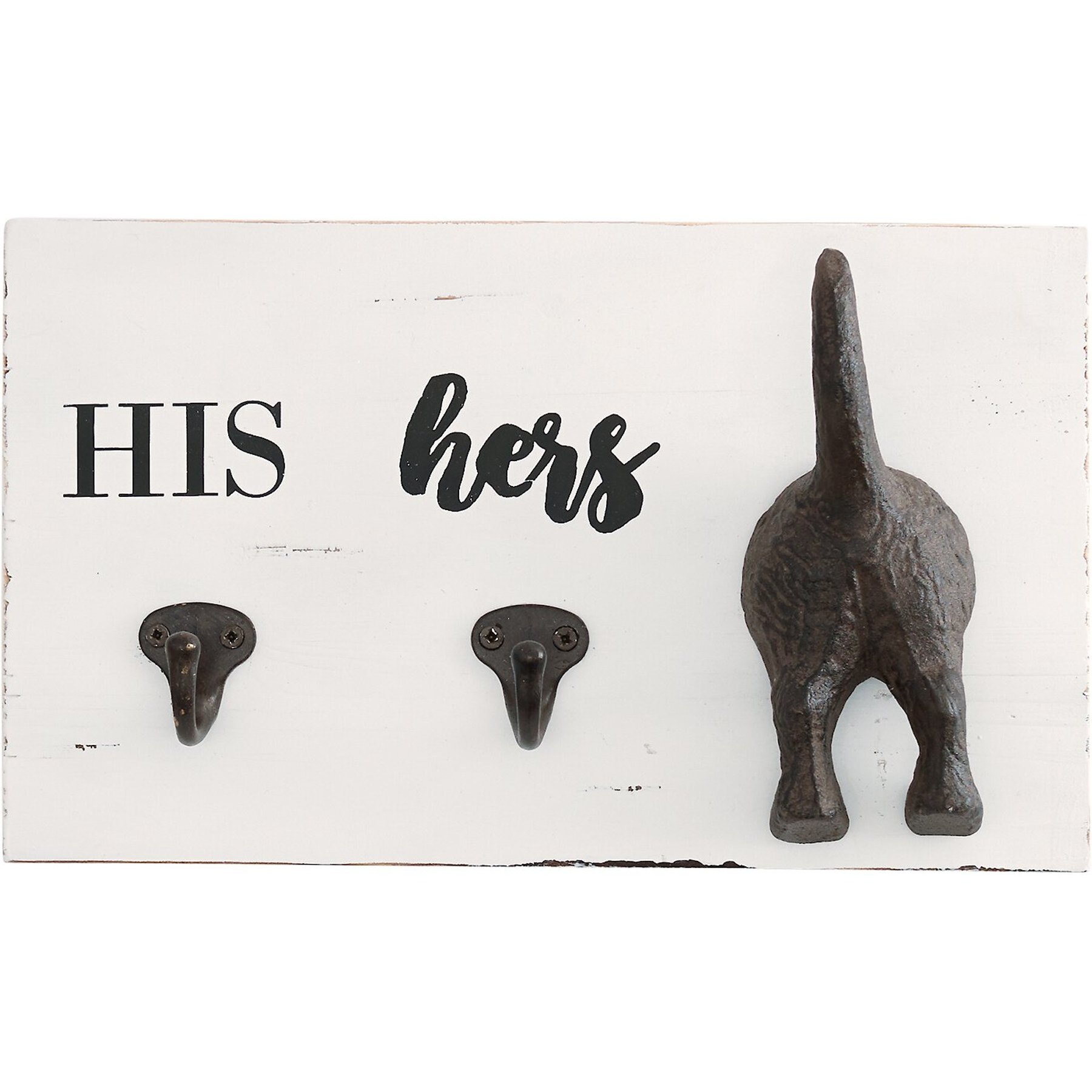 Mud Pie "His Hers" Hanger Hooks