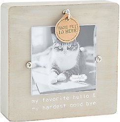 Mud Pie "Remembrance" Pet Picture Frame, Gray