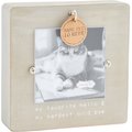 Mud Pie "Remembrance" Pet Picture Frame, Gray