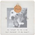 Mud Pie "Remembrance" Pet Picture Frame, White