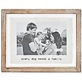 Mud Pie "Pressed Glass Family" Picture Frame