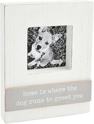 Mud Pie "Home Is Where..." Pet Block Picture Frame