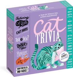 Cat Trivia 2022 Page-A-Day Calendar slide 2 of 2