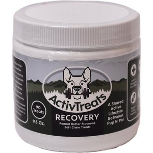 ActivTreats Recovery Peanut Butter Flavored Soft Chews Dog Supplement, 90 count