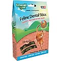 Emerald Pet Feline Dental Stixx with Salmon & Pumpkin Grain-Free Dental Cat Treats, 3.6-oz bag