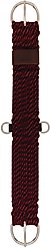Weaver Equine EcoLuxe Bamboo Horse Cinch, Dark Red/Black, 28-in