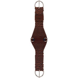 Weaver Equine EcoLuxe Bamboo Horse Cinch, Indigo Blue/Cinnamon, 34-in wide