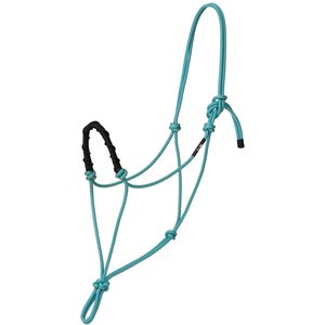 Weaver Leather Stacy Westfall Rope Horse Halter, Ice Blue, Large