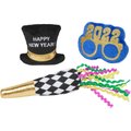 Frisco New Year's Eve Party Essentials Plush Cat Toy with Catnip, 3 count