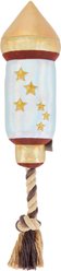 Frisco New Years Bottle Cruncher Plush Squeaky Dog Toy