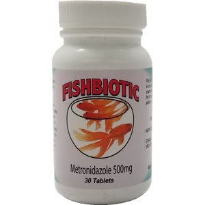MIDLAND VET SERVICES Aqua-Zole Metronidazole Fish Antibiotic, 60 count ...