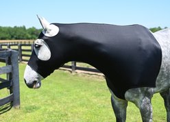 Gatsby StretchX Mane Stay Horse Hood, Black, Small