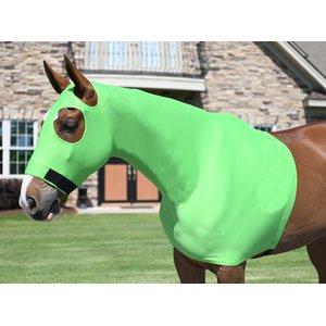 Gatsby StretchX Pull On Slicker Horse Hood, Lime Green, Large