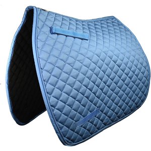 Gatsby Premium Dressage Horse Saddle Pad, Light Blue