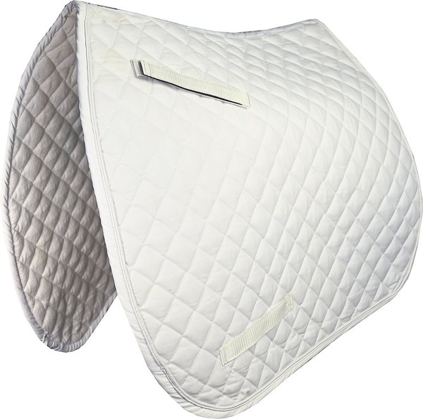 Gatsby Premium Dressage Horse Saddle Pad, White slide 1 of 1