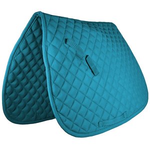 Gatsby Basic All-Purpose Horse Saddle Pad, Turquoise