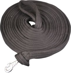 Gatsby Cushion Web Horse Lunge Line, Black