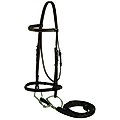 Gatsby Fancy Stitched Horse Bridle, Cob