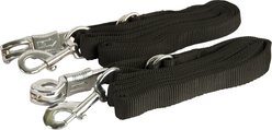 Gatsby Nylon Horse Cross Ties, Black
