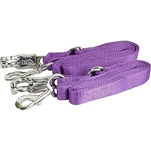 Gatsby Nylon Horse Cross Ties, Purple