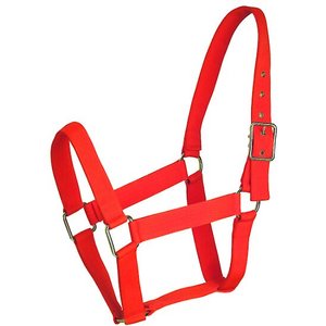 Licol Cheval Nylon Weaver Rouge Taille Moyenne - Réglable - Occasion US