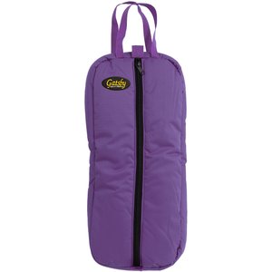Gatsby Nylon Padded Horse Bridle Halter Bag, Purple