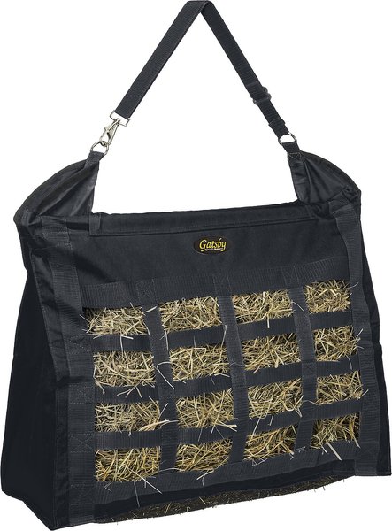 Gatsby Nylon Slow Feed Horse Hay Bag, Black slide 1 of 1