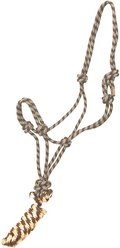 Gatsby Professional Cowboy Horse Halter & Lead, Brown/Beige