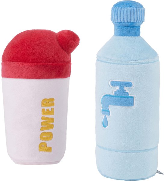 Frisco Protein & Water Bottle Cruncher Dog Toy, 2 count slide 1 of 3