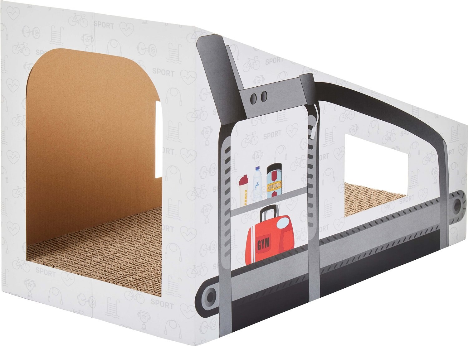 FRISCO Treadmill Cardboard Cat House