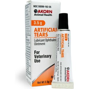 Akorn Artificial Tears Lubricant Ophthalmic Dog & Cat Ointment, 3.5-g tube