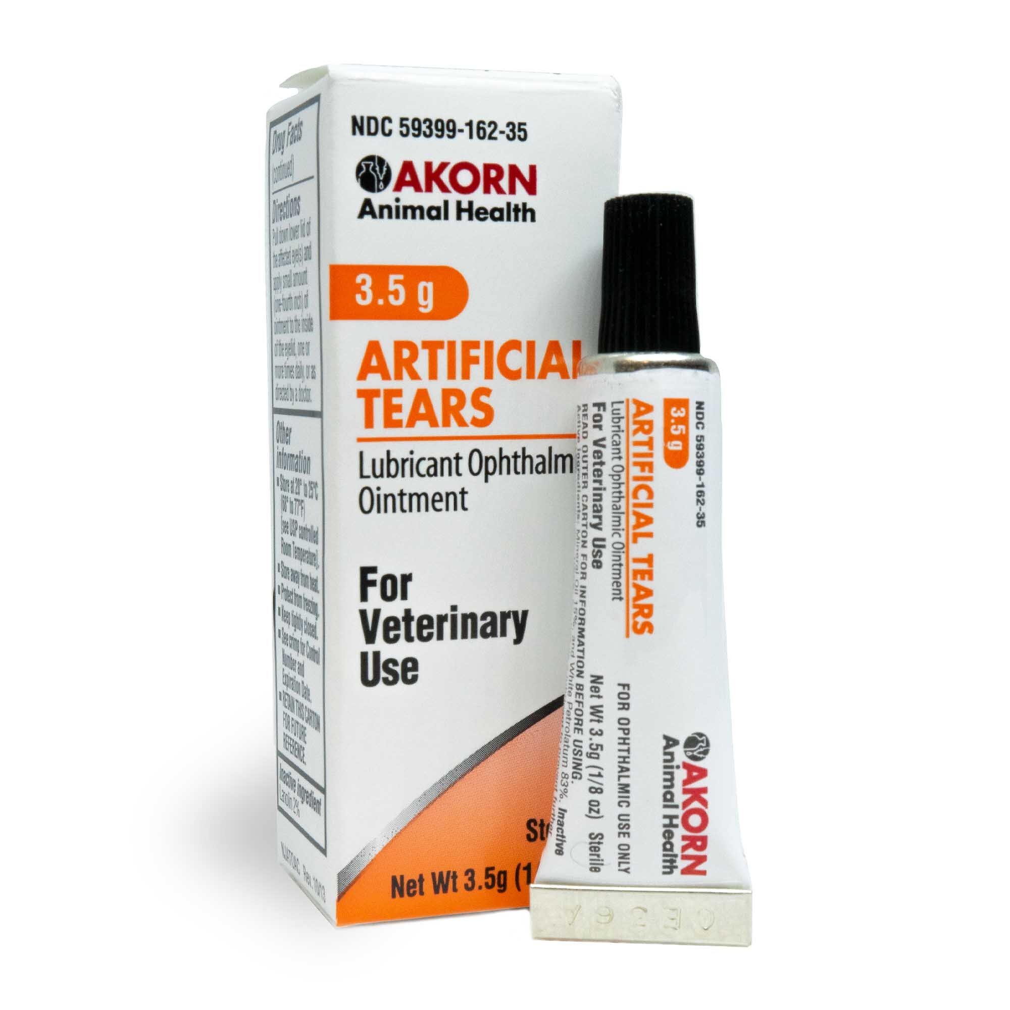 Akorn Artificial Tears Lubricant Ophthalmic Dog & Cat Ointment, 3.5-g tube