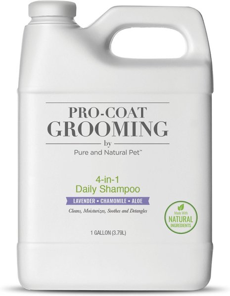 Pro-Coat Grooming 4-in-1 Lavender, Chamomile, Daily Dog Shampoo, 1-gal bottle slide 1 of 1