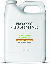 Pro-Coat Grooming Sweet Orange, Coconut Oil Shed Control Dog Conditioner, 1-gal bottle