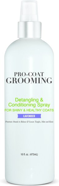 Pro-Coat Grooming Lavender Detangling & Conditioning Dog Spray, 16-oz bottle slide 1 of 2