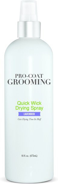 Pro-Coat Grooming Quick Wick Lavender Drying Dog Spray, 16-oz bottle slide 1 of 2