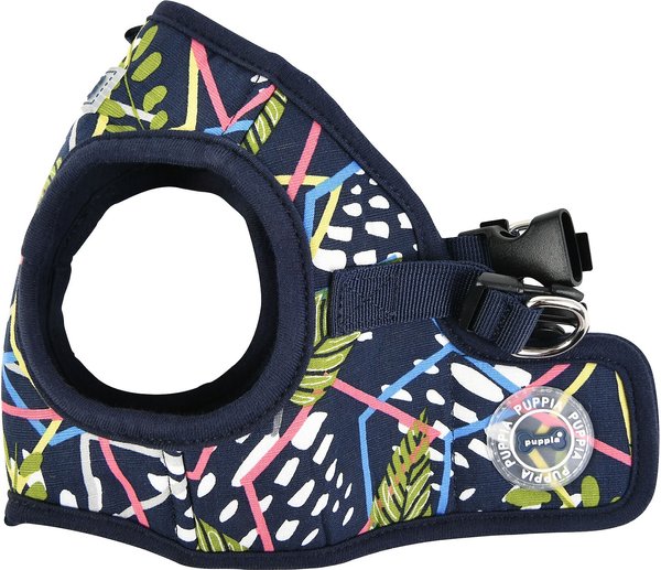 Puppia Botanical B Dog Harness, Navy, X-Large slide 1 of 5