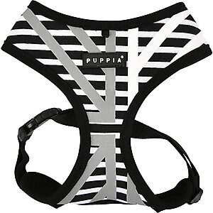 Puppia Briton A Dog Harness, Black, Medium