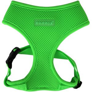 Puppia Neon Soft Dog Harness, Green, Large