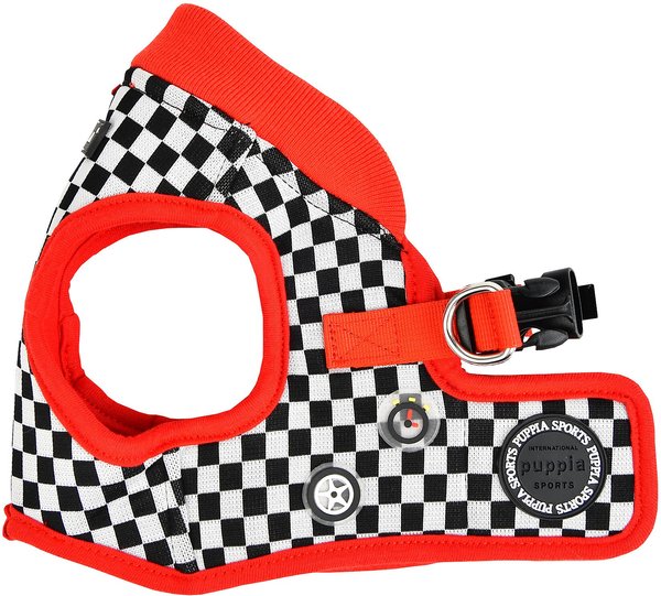 Puppia Racer B Dog Harness, Red, Medium slide 1 of 5
