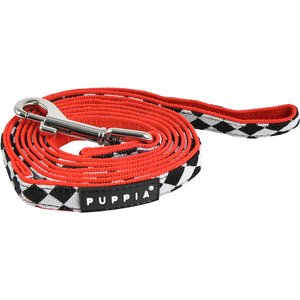 Puppia Racer Dog Leash, Red, Medium