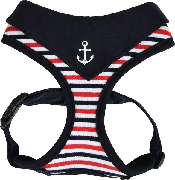 Puppia Seaman A Dog Harness, Navy, Large slide 1 of 4