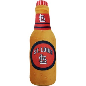 Pets First MLB Bottle Dog Toy, St Louis Cardinals