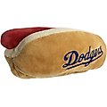 Pets First MLB Hot Dog Dog Toy, Los Angeles Dodgers