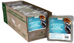 Heath Bird's Crafted Suet Cakes Woodpecker Almond Wild Bird Food, 11.75-oz, case of 12