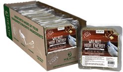 Heath Crafted Suet Cakes Walnut High Energy Wild Bird Food, 11.75-oz, case of 12