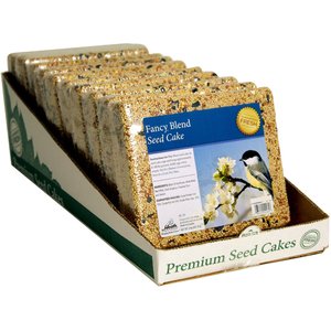 Heath Fancy Blend Seed Cake Wild Bird Food, 2-lb, case of 8